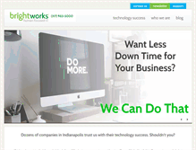 Tablet Screenshot of brightworksgroup.net